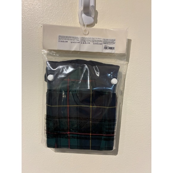 Baby Gap Pajama Set Top and Pants Navy Bear Plaid Snug Fit 12 18 Months - Picture 2 of 2